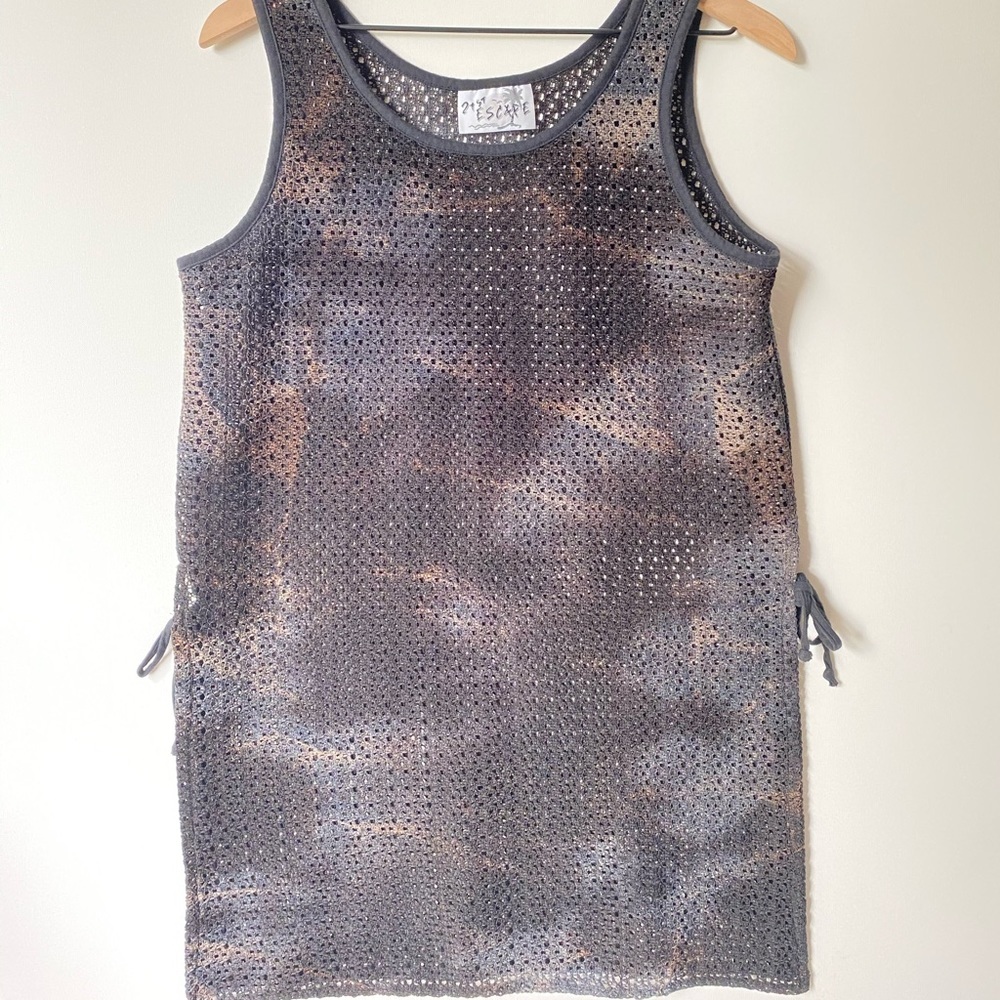 21st Escape Crochet swim cover-up, Size S